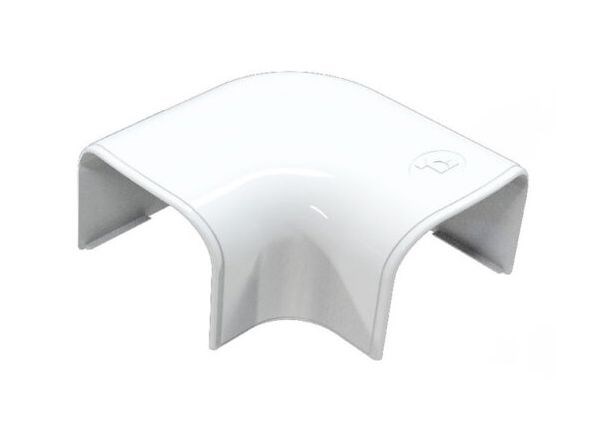 OPTIMA CP 35 koleno 90°, 35 mm, plast, biela