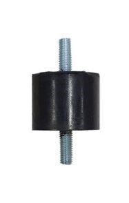 Antivibračný silentblok 40x30 mm, 120 kg, guma (balenie)