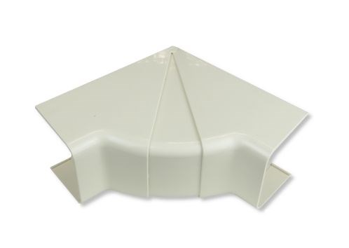 BAXI vnútorný rohový kryt 80 mm, nastaviteľný, plast, biela