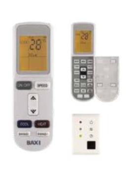 BAXI RXAC diaľkové ovládanie infračervené + prijímač
