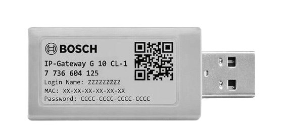 BOSCH G10-3 modul IP-Gateway, pre klimatizáciu