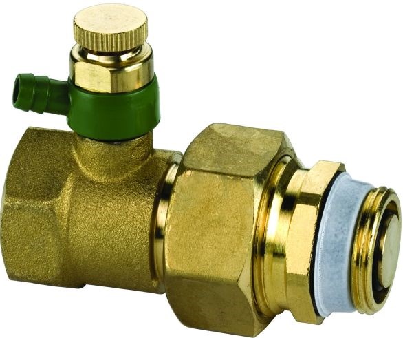 FLAMCO SIMPLEX MAG armatúra servisná 3/4", prevedenie A, s vypúšťaním, lesklá
