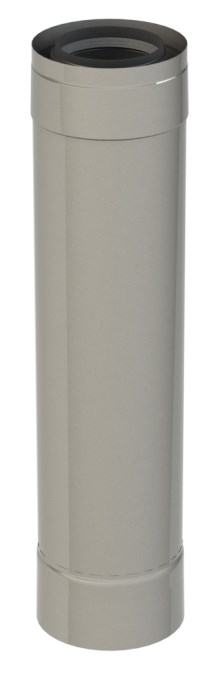 ALMEVA LAB rúrka s hrdlom DN110/160, 1m, PPH/nerez