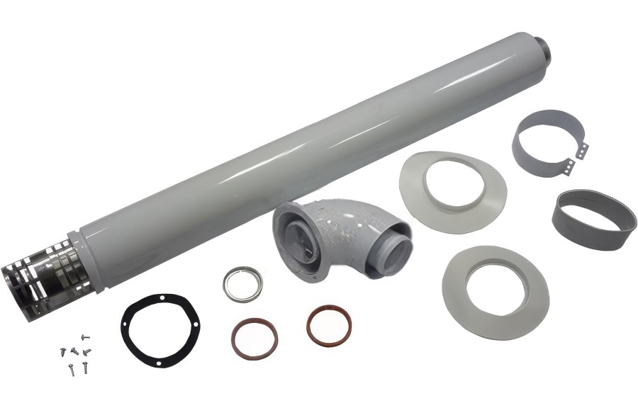 ARISTON koaxiálne oddymenie s kolenom 90cm