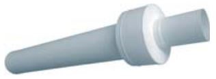 BAXI komínová koncovka 160/225mm, vertikálna, L=1,1m, koaxiálne oddymenie, plast/plast