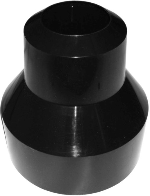 BAXI protidažďová manžeta pre delený odvod spalín 110mm, koncová, čierna