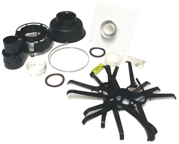 BRILON RENOSET KOMPAKT komínová sada 100/60-80mm, s komínovou hlavicou, plast
