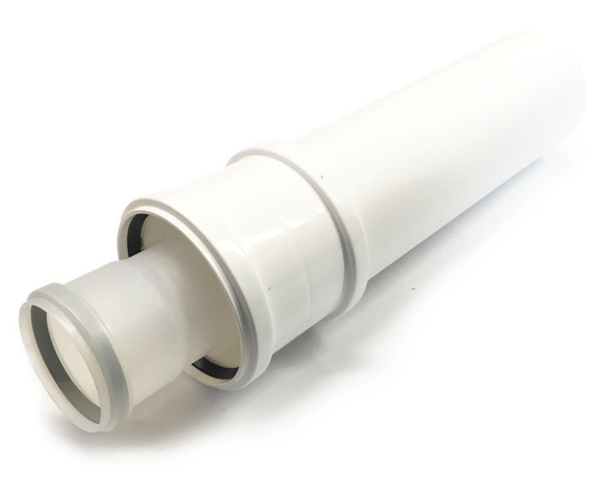 BRILON SERIO priechodka stenou DN125/80-125/80, fasádna, PP