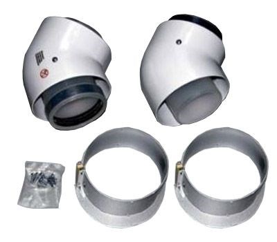 PROTHERM K251K súosé koleno 2x45°, pr. 80/125mm (pár)