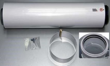 PROTHERM T25K rúra súosá 0,5m, pr. 80/125mm