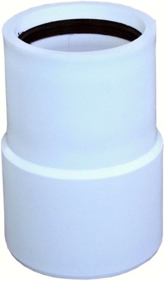 REGULUS BB011084 redukcia M/F, 80/60mm, polypropylén, biela