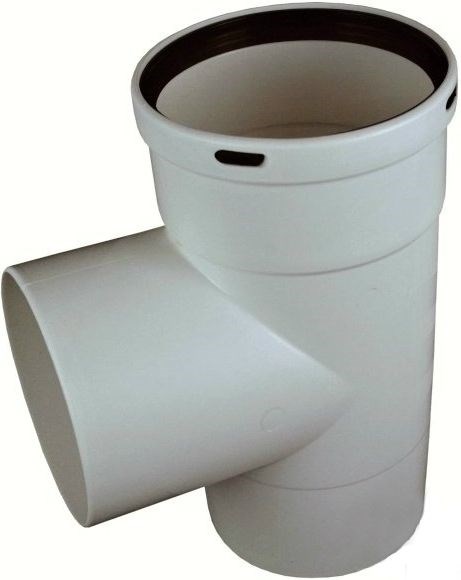 REGULUS BB005022 T-kus 100mm do komína M-M-F, polypropylén
