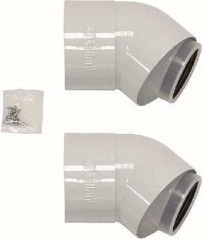 VAILLANT koaxiálne koleno 2x45°, pr. 80/125mm