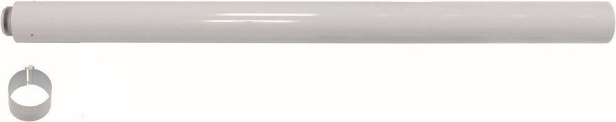 VAILLANT predlžovací kus oddymenia 1,0m, 80/125mm