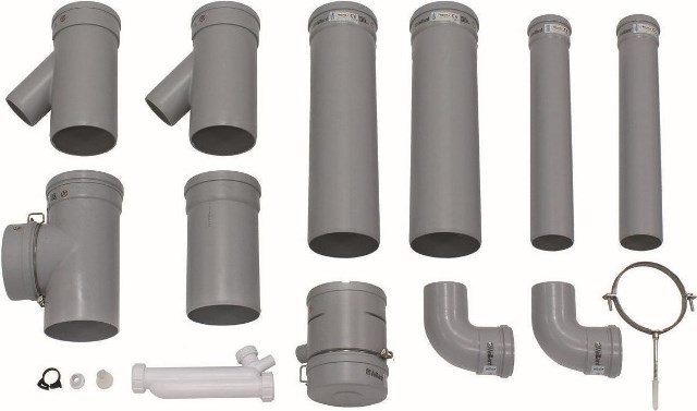 VAILLANT základná pripojovacia sada pre 2 kotly, 130mm (S1) (sada)