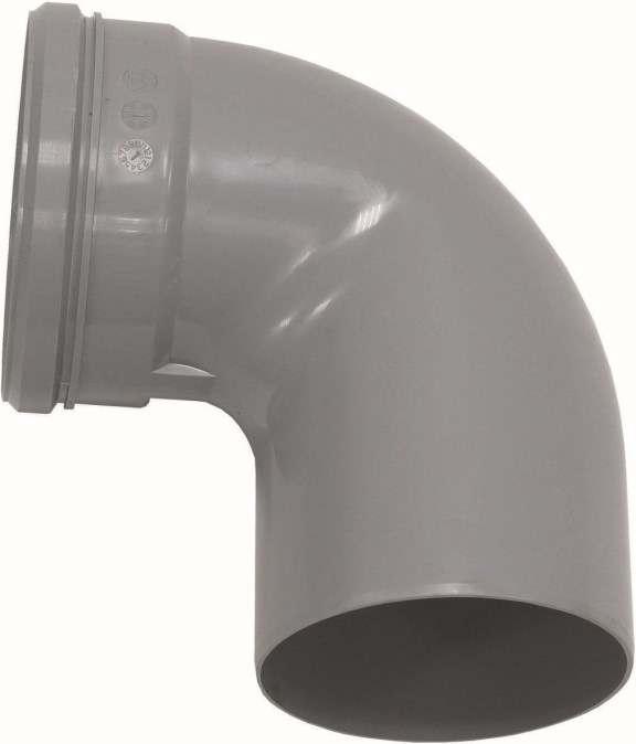 VAILLANT koleno 87°, 130mm, plast