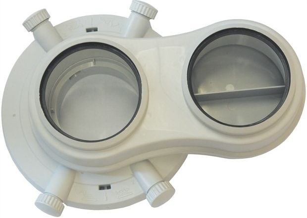 VAILLANT pripojovací adaptér 80/80 mm