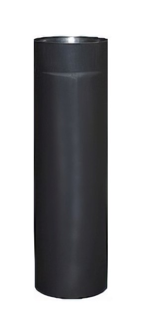 Rúra pr.160mm dymová, 1,5mm, dĺžka 0,5m, oceľ, čierna