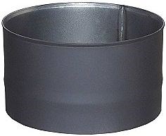 Zder pr.150mm komínová, 1,5mm, oceľ, čierna