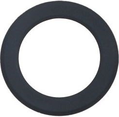 Ružica 130mm, komínová, 1,5mm, oceľ čierna