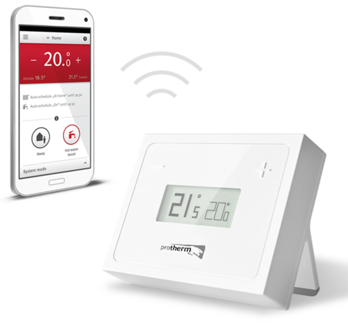 PROTHERM LEV 25 KKZ90 plynový kotol 25kW, integrovaný zásobník TV, stacionárny + smart regulátor MiGo
