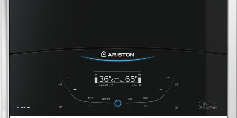 ARISTON ALTEAS ONE+ NET 24 plynový kotol 24,9 kW, prietokový ohrev TV, závesný