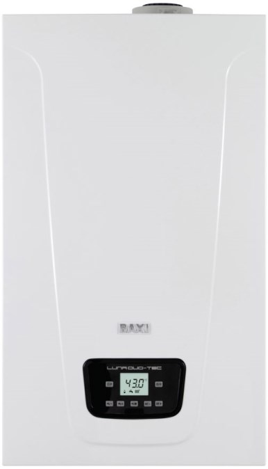 BAXI LUNA DUO-TEC E 33 plynový kotol 28 kW, prietokový ohrev TV, závesný